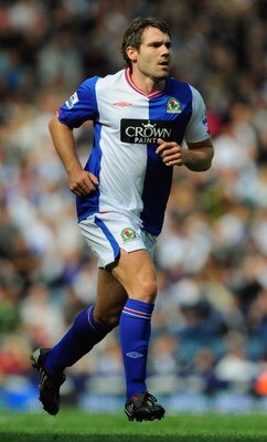 BLACKBURN, ENGLAND - AUGUST 29:  David Dunn of Blackburn during the Barclays Premier League match between Blackburn Rovers and West Ham United at Ewood Park on August 29, 2009 in Blackburn, England.  (Photo by Michael Regan/Getty Images)