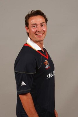 NOTTINGHAM, ENGLAND - JUNE 01:  Graham Napier poses for a portrait prior to the ICC World Twenty20 at Hart Hotel on June 1, 2009 in Nottingham, England.  (Photo by John Gichigi/Getty Images)