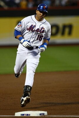NEW YORK - JUNE 09: Carlos Beltran #15 of the New York Mets rounds the bases against the Philadelphia Phillies during their game at Citi Field on June 9, 2009 in the Flushing neighborhood of the Queens borough of New York City.  (Photo by Chris McGrath/Ge
