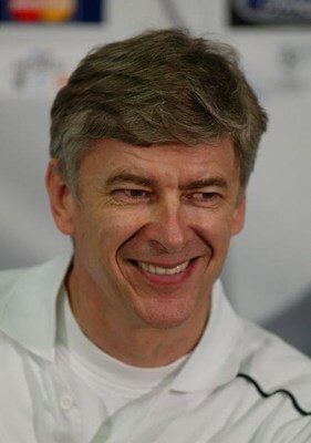 19 Mar 2002:  Arsenal Wenger, manager of Arsenal at a press conference ahead of their Champions League match against Juventus at Delle Alpi Stadium, Turin. DIGITAL IMAGE.  Mandatory Credit: Mike Hewitt/Getty Images