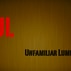 Unfamiliar Luminary