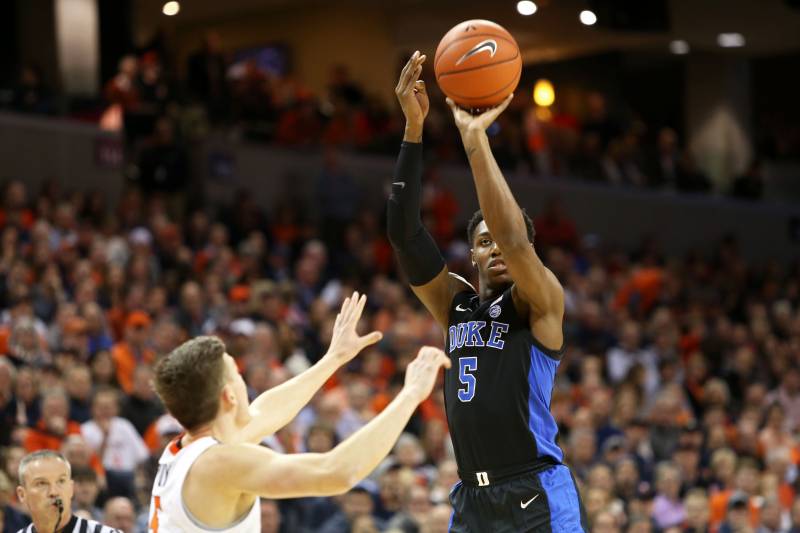 Rj Barrett On Duke Road Win Vs Uva We Wear Black Because It S