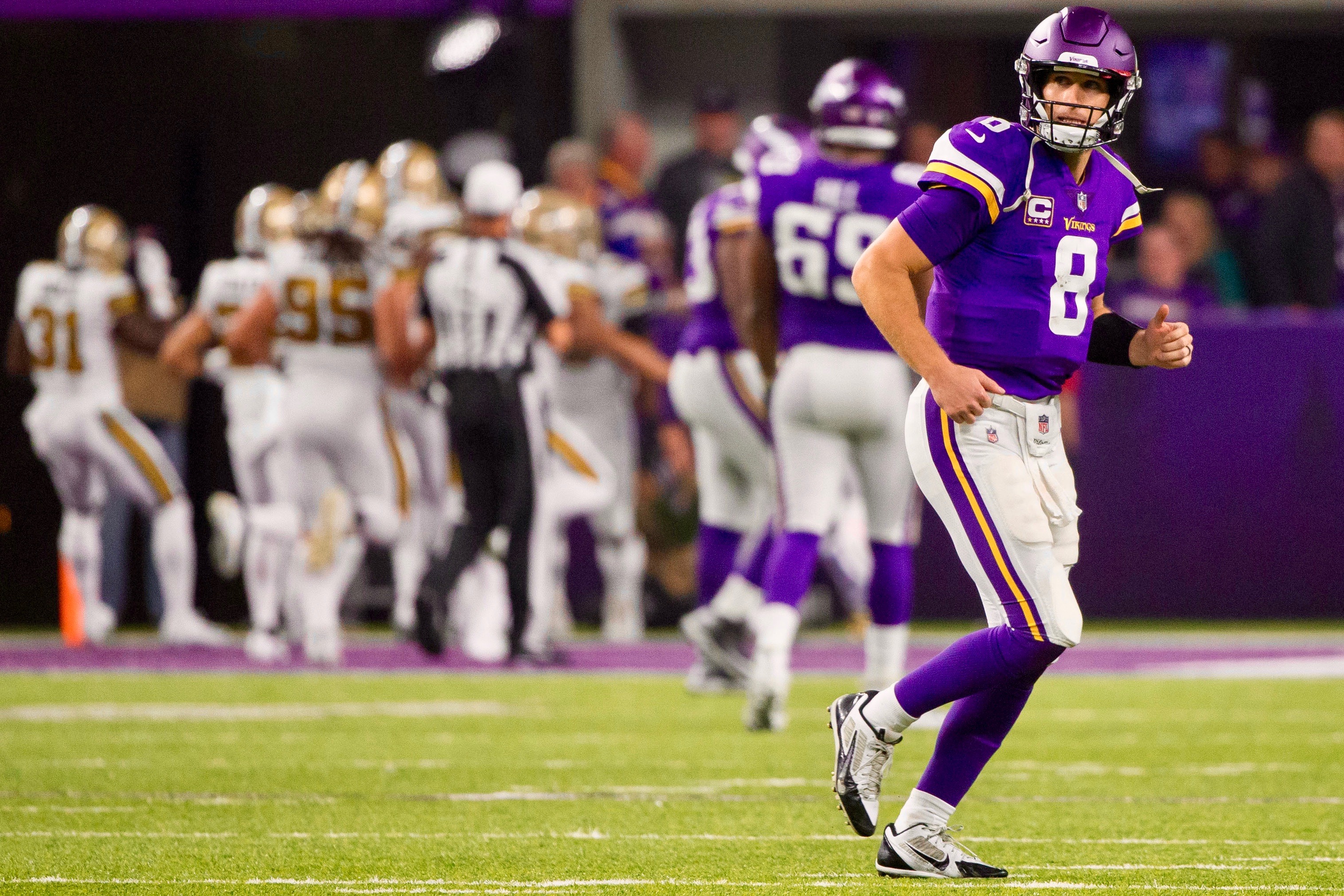 Minnesota Vikings “at” New Orleans Saints: Inactive lists for both teams -  Daily Norseman