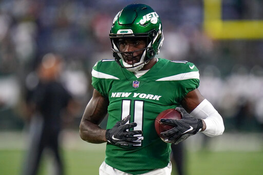 NFL on X: Lions trading for Jets WR Denzel Mims. (via @rapsheet