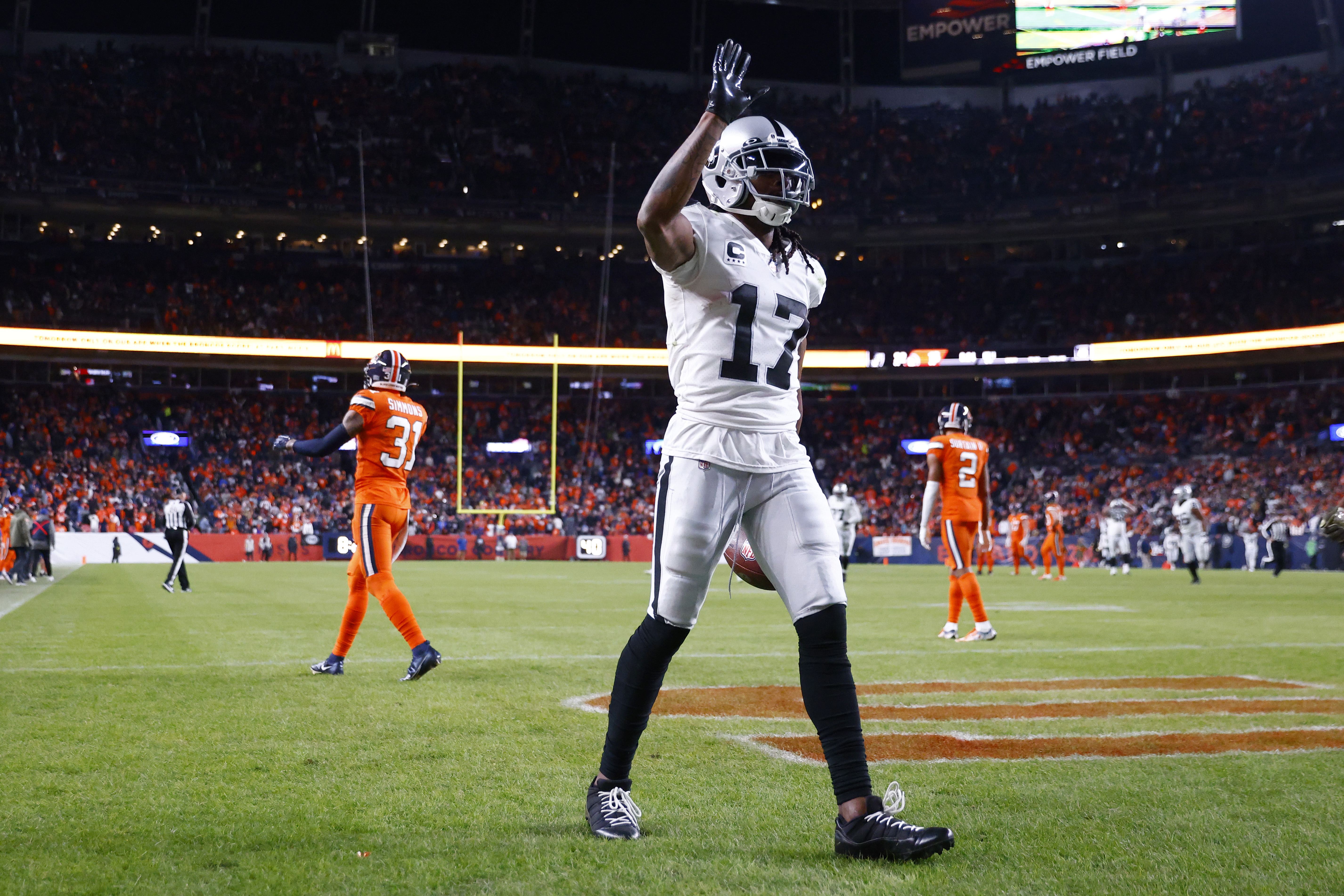 Raiders vs Broncos Week 11 final score: Davante Adams wins it in overtime -  Silver And Black Pride