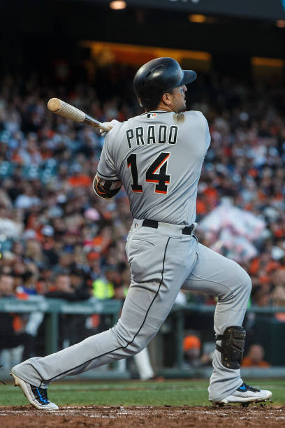 Martin Prado makes up for lack of offense with bro hugs - NBC Sports