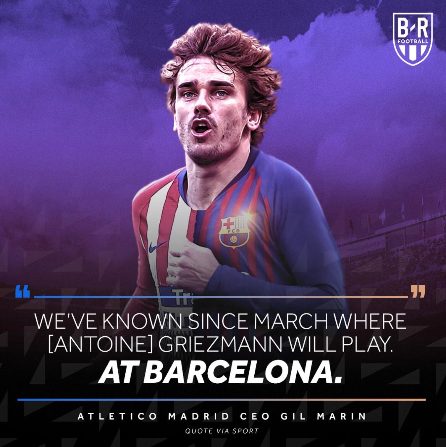 Atletico Madrid Ceo Says Antoine Griezmann Will Complete Barcelona Transfer Bleacher Report Latest News Videos And Highlights
