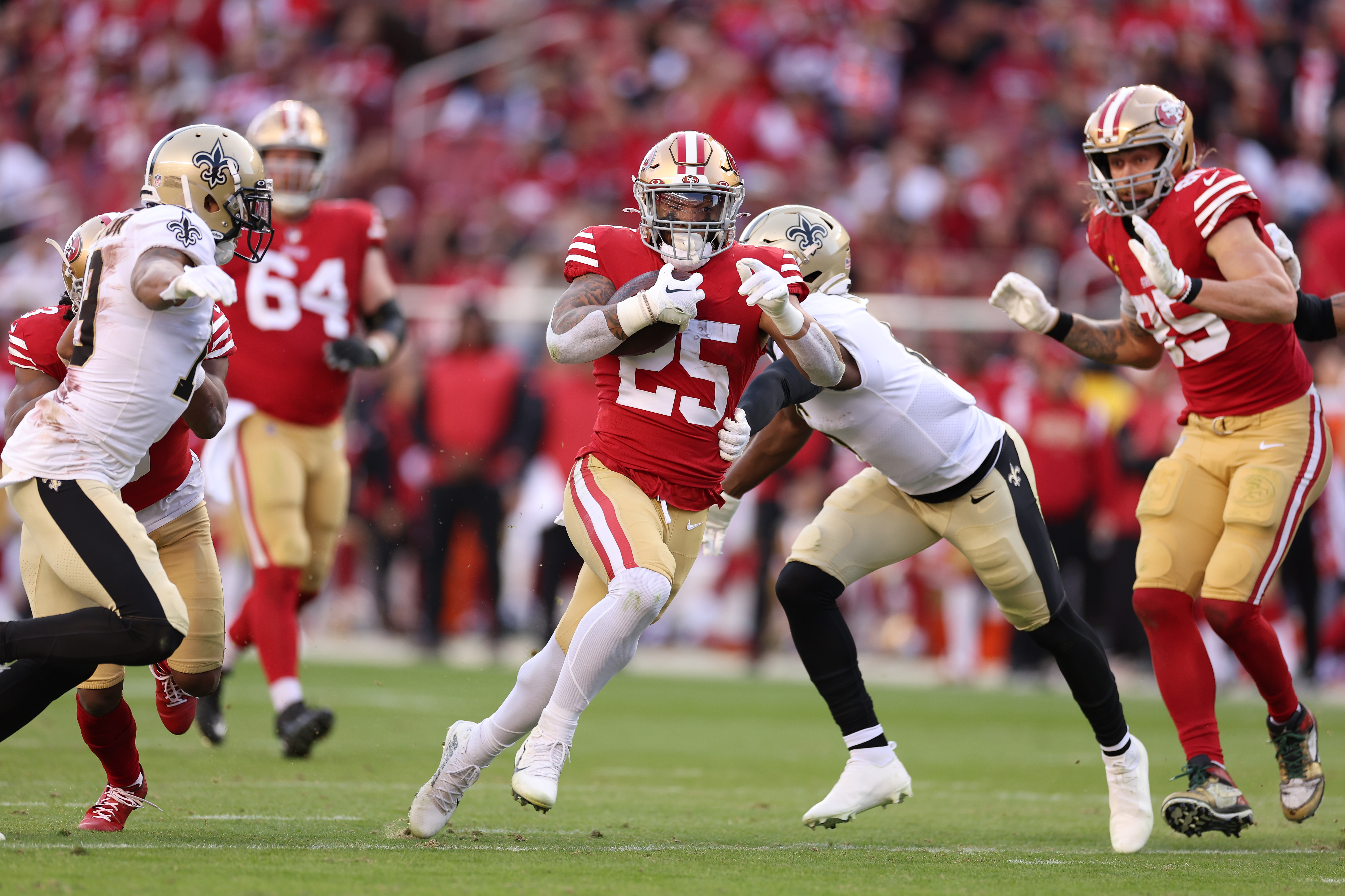 New Orleans Saints vs San Francisco 49ers - November 27, 2022