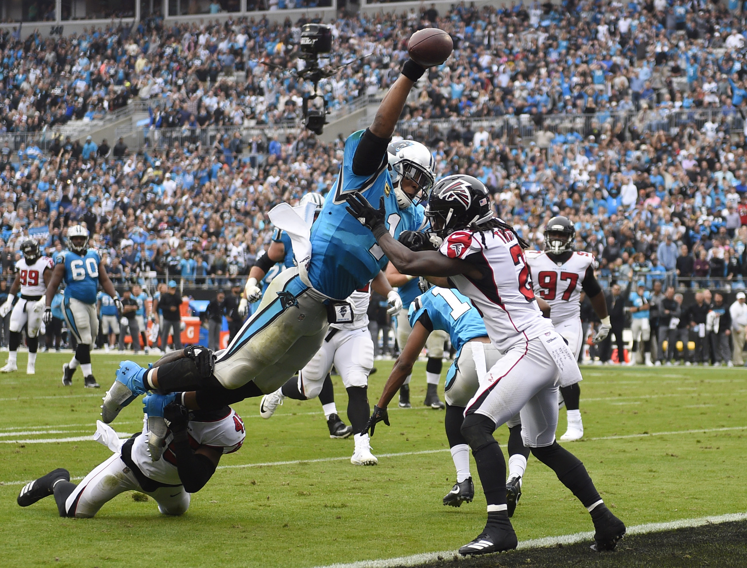 Panthers 34 Cardinals 10: Reenergized Panthers dominate Cardinals