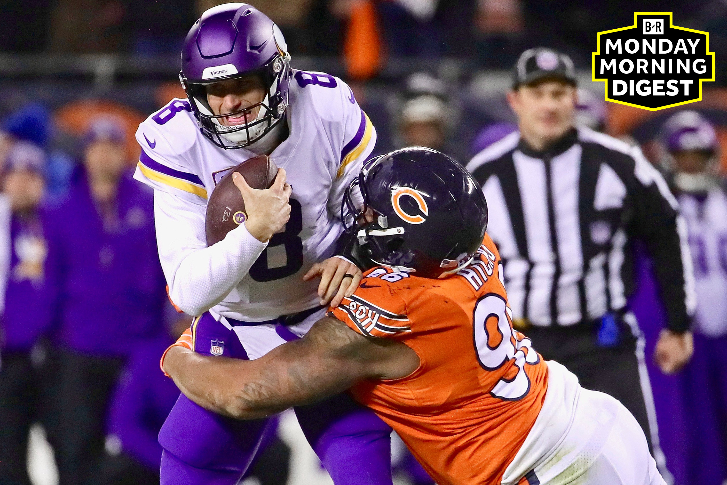 Minnesota Vikings 6-16 Chicago Bears: Mitchell Trubisky injured early but  Bears defense strong in win, NFL News