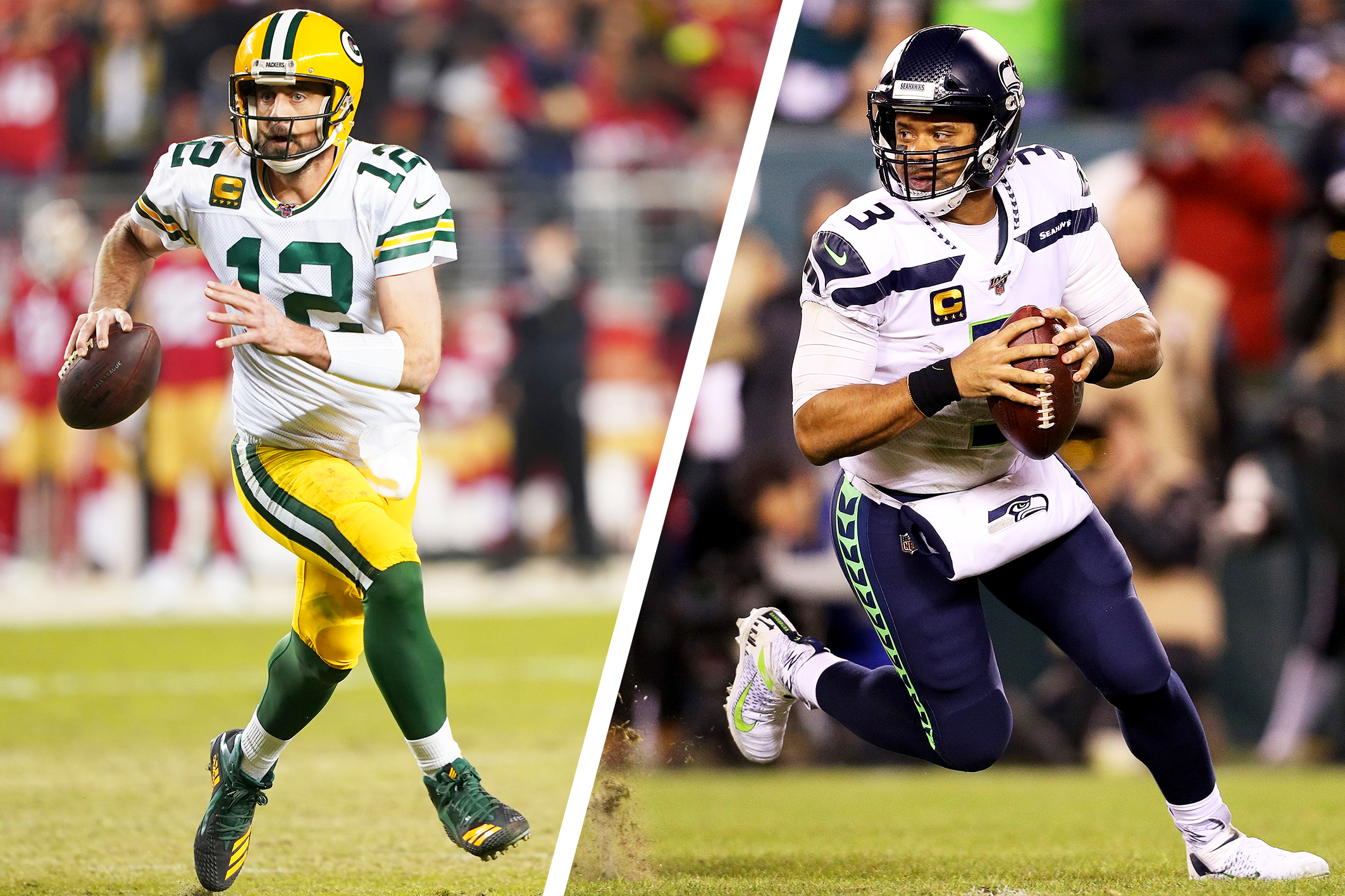 Russell Wilson Set For Epic Showdown Vs Aaron Rodgers In Divisional Playoffs Bleacher Report Latest News Videos And Highlights