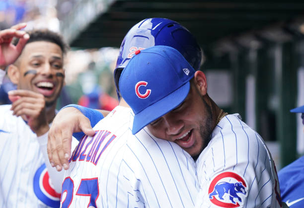 Official The Hug Ian Happ Willson Contreras Tuesday July 26 2022