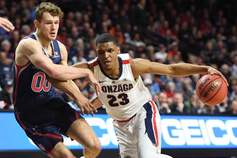 No 1 Gonzaga Upset By Jordan Ford Unranked St Mary S In Wcc