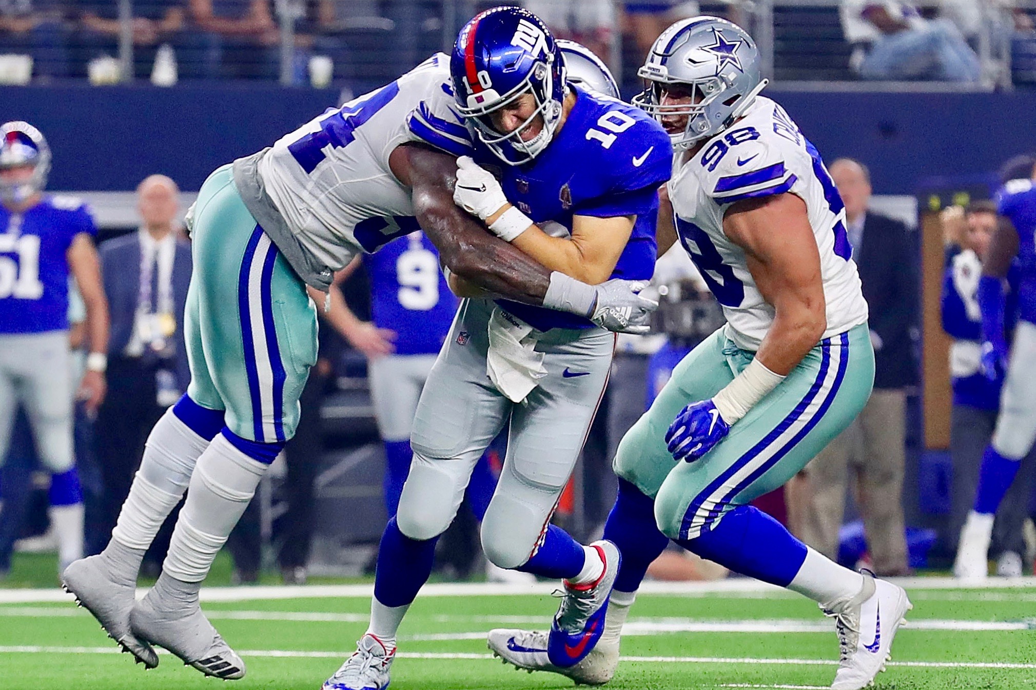 Nice Kicks on X: Dak Prescott brought out the Jordan 11 cleats for the  #DallasCowboys home opener! ⭐️  / X