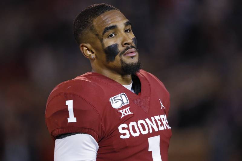 Oklahoma S Jalen Hurts Says 2019 Iron Bowl Score Sounds Like Rat