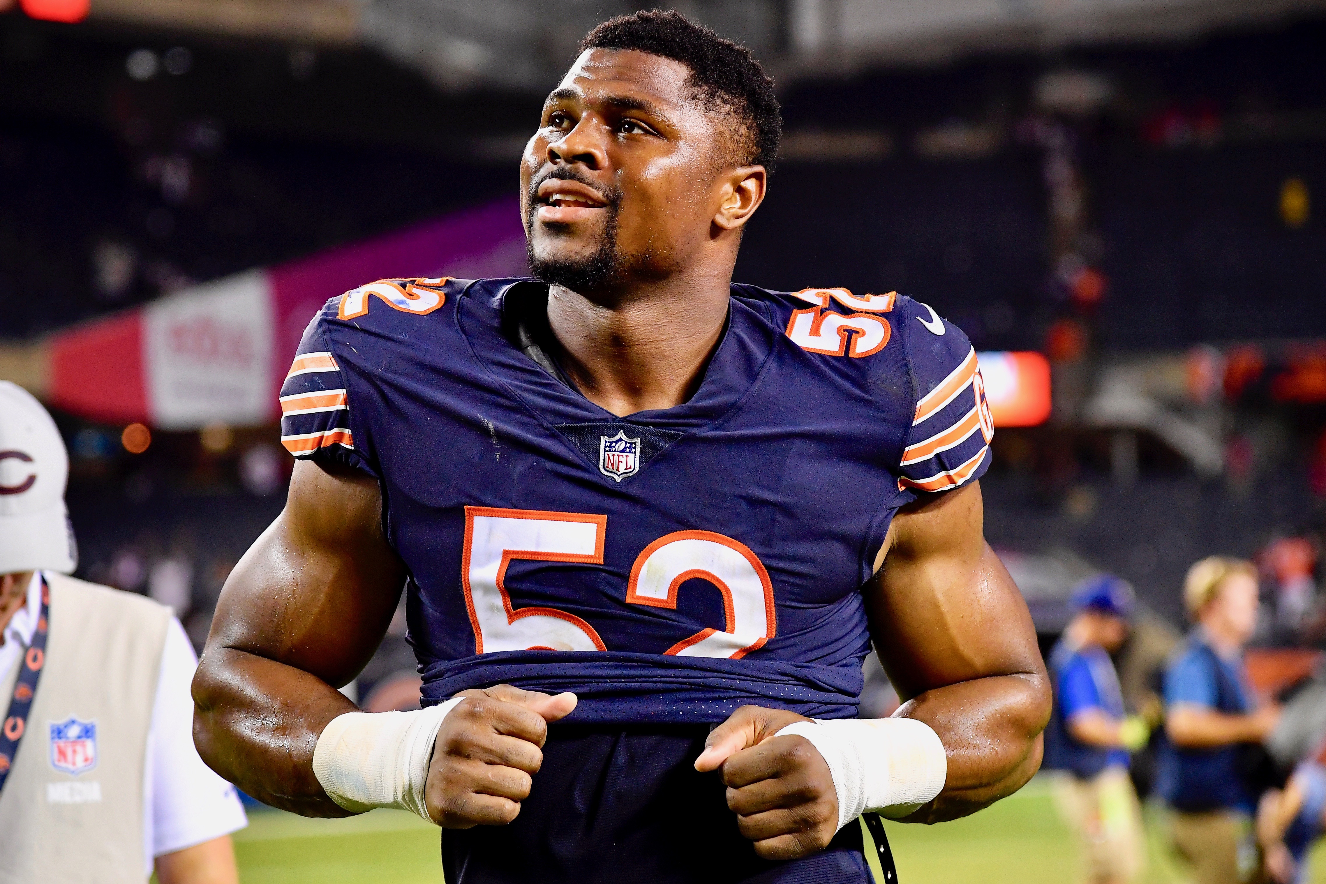 Chicago, Illinois, USA. 17th Sep, 2018. - Bears #52 Khalil Mack