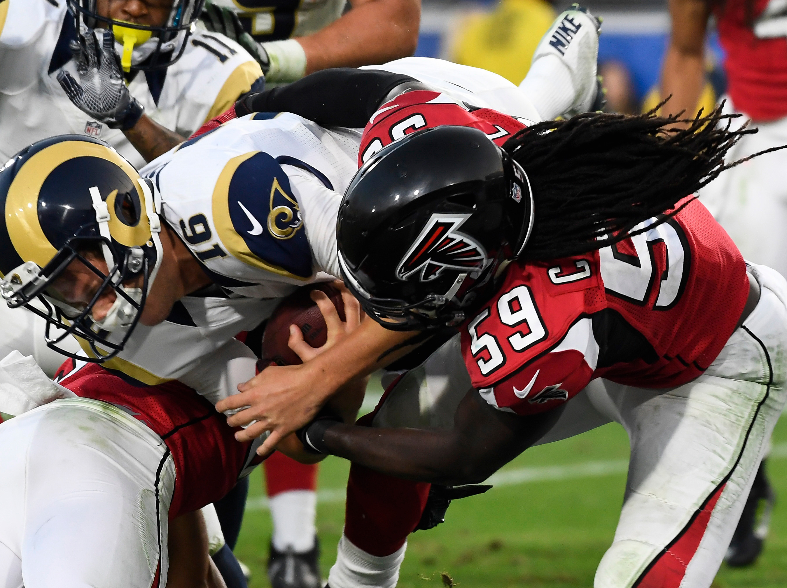 Los Angeles Rams on X: #LARams fall short in Atlanta 