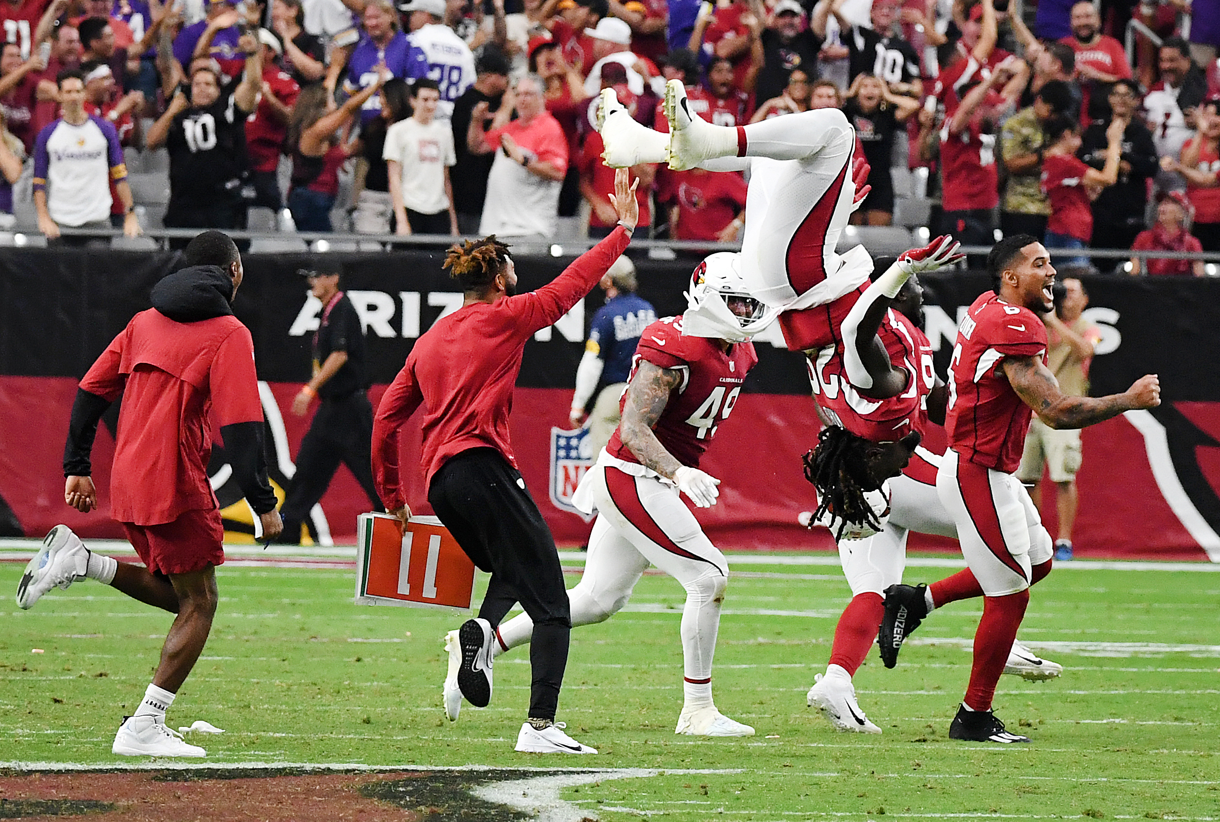 Arizona Cardinals 34, Minnesota Vikings 33: Last-second field goal miss  sends Vikings to 0-2 - Daily Norseman