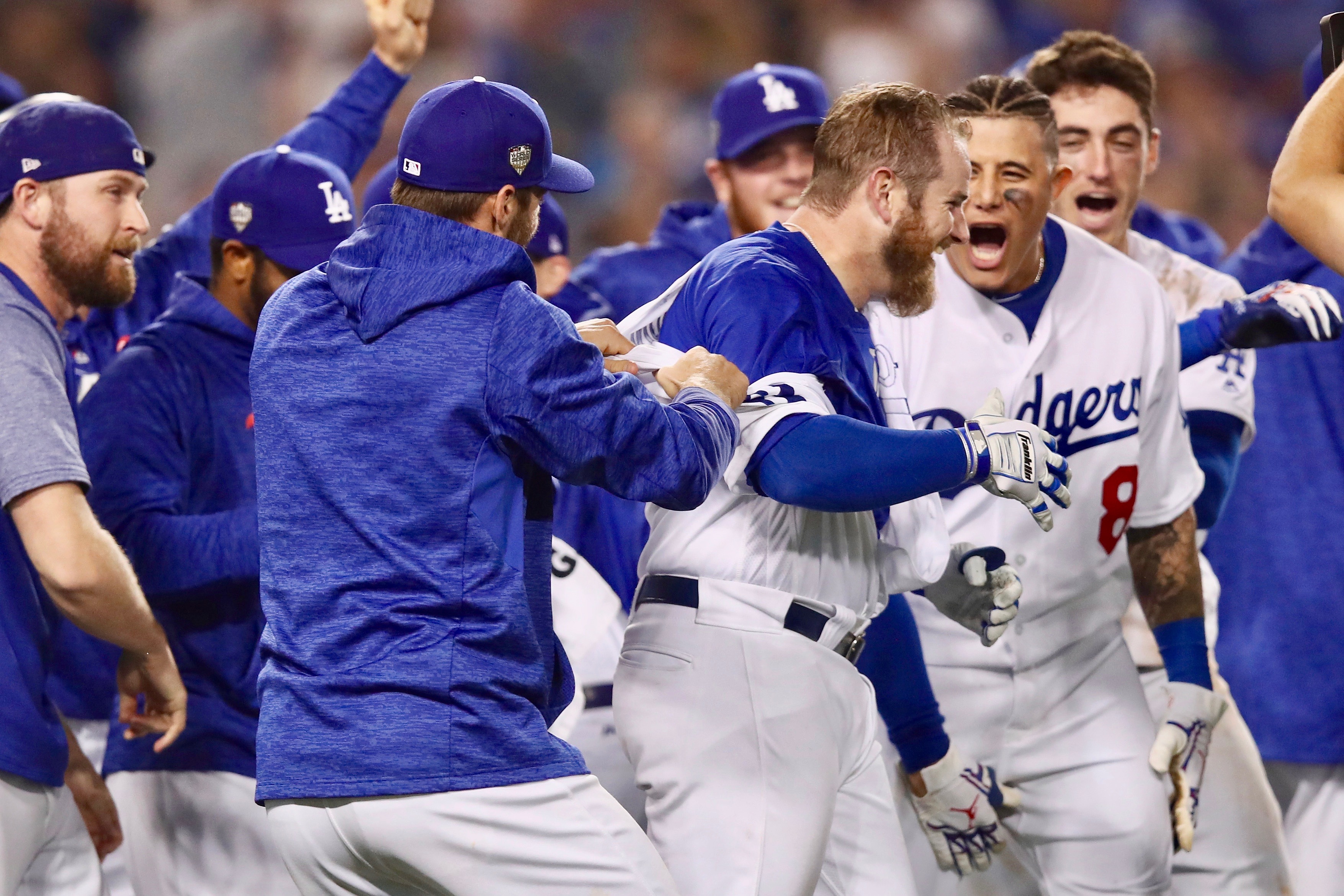 World Series jersey patches, New patches. #WorldSeries, By Los Angeles  Dodgers