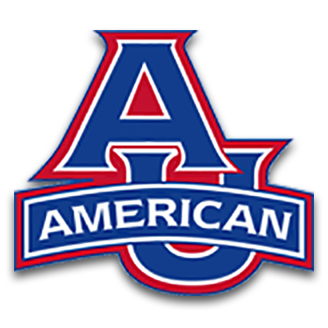 American University Basketball logo