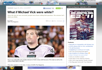 white michael vick