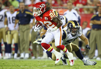 Kansas City running back Jamaal Charles injures foot in moving accident