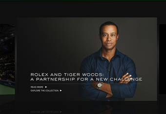 Tiger woods outlet rolex commercial