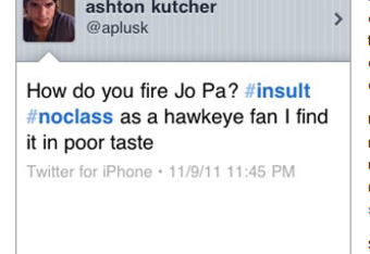 Ashton Kutcher tweets photo of himself wearing a Boston Red Sox baseball cap  as he pays tribute to bombing victims