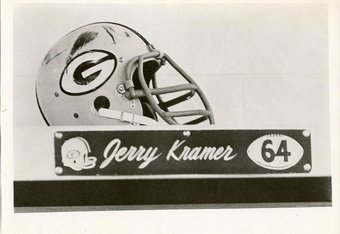 Jerry Kramer Signed 1964 Green Bay Packers Authentic Game