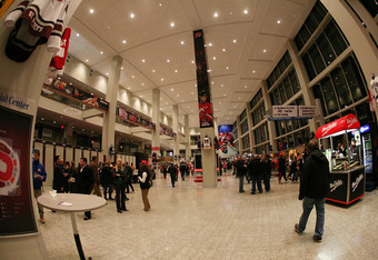 Prudential Center New Jersey Devils Black & White Arena 