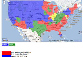 Nfl Tv Schedule Week 14 Coverage Maps For All Cbs And Fox Nfl Action Bleacher Report Latest News Videos And Highlights