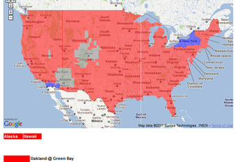 Week 15 Nfl Tv Coverage Map Which Tuesday Game Is In Your Area