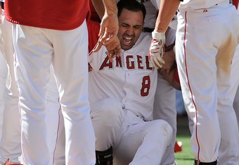 2010 Los Angeles Angels of Anaheim Kendrys Morales #8 All Star
