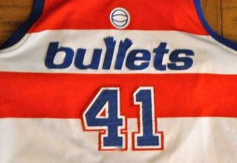 washington bullets wes unseld jersey