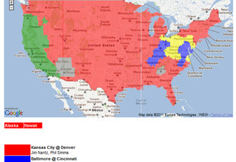 NFL Coverage Map Week 5: TV Schedule for FOX, CBS Broadcasts