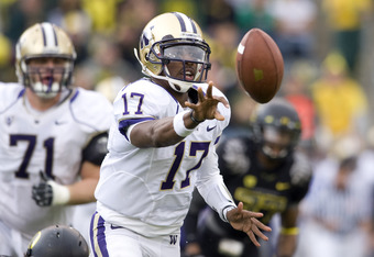 Allstate Sugar Bowl - Keith Price, Washington Husky Football 28-of-35, 342  yards, 2 TDs, 0 INT, QBR: 84.7 Price leads the Huskies to their first  non-conference road win with his most passing