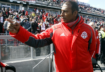 Toronto FC TFC Soccer MLS 2011 Presentation Jacket L 