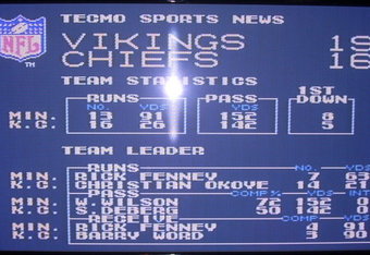 Chasing 100 points in Tecmo Super Bowl: A three-decade descent