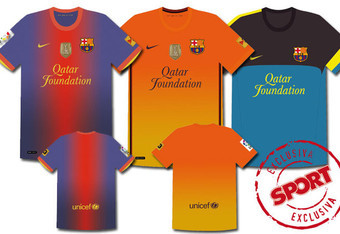 barcelona jersey 2012