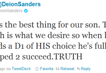 Deion Sanders Jr: 2-Star Prospect Baffles Fans with Twitter Antics