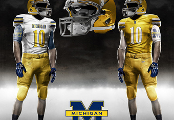 Michigan Football Uniforms: Why Fake Design Could Be the Wave of the ...