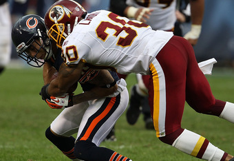 Photo: Redskins' Fred Davis scores a 1-yard touchdown in Washington -  WAP20091026322 