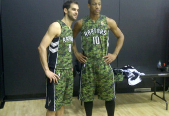 Raptors New Camouflage Jersey the Ugliest NBA Uniform Ever?