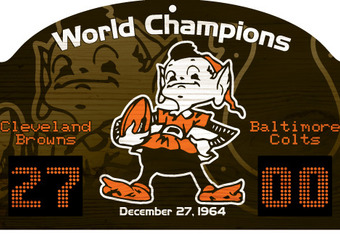 Top 10 Moments: Browns win 1964 NFL Championship Game 27-0 against the  Baltimore Colts