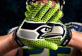 nike seahawks gloves for sale