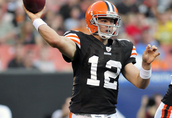 Browns to trade QB Colt McCoy after taking Brandon Weeden in 2012