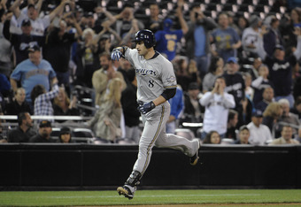 Braun has 3-homer game at Petco park