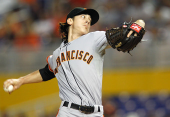 Tim Lincecum surprises Bruce Bochy at final SF Giants game