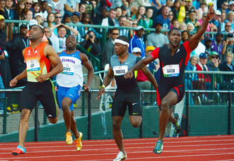 Justin Gatlin, Tyson Gay Lead American 100-Meter Dash Team for London ...