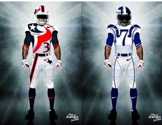 NFL Jerseys Redesigned by Mr. Design Junkie | Bleacher Report